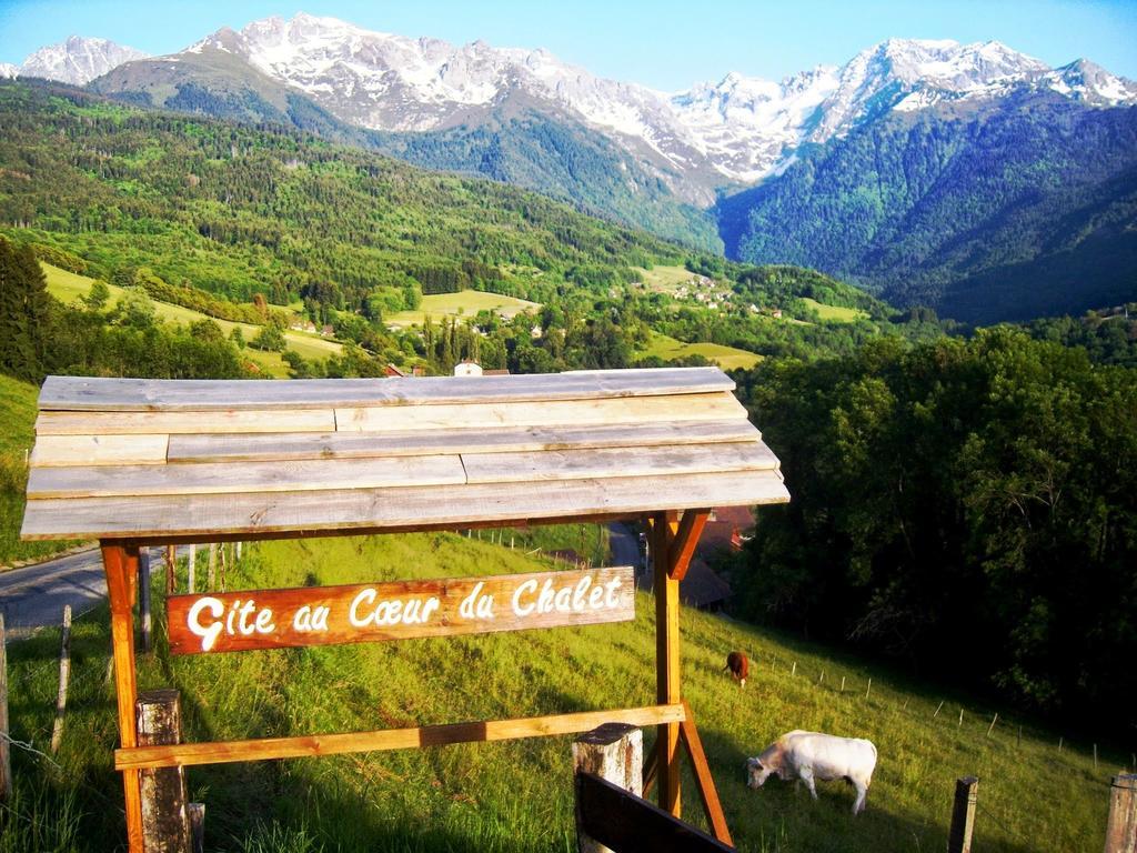 Gite Au Coeur Du Chalet En Belledonne Vers Prapoutel Les 7 Laux Sainte-Agnès Habitación foto